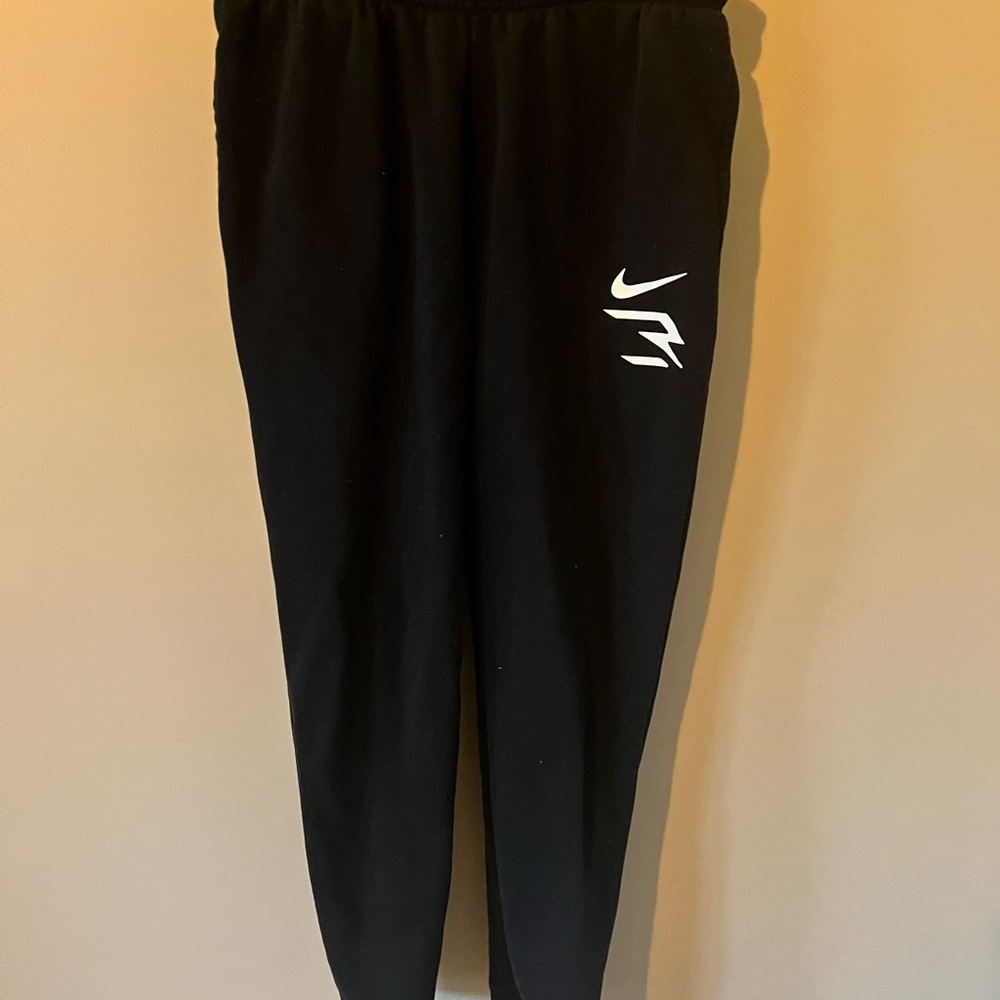 Nike Black Tapered Joggers Sweatpants